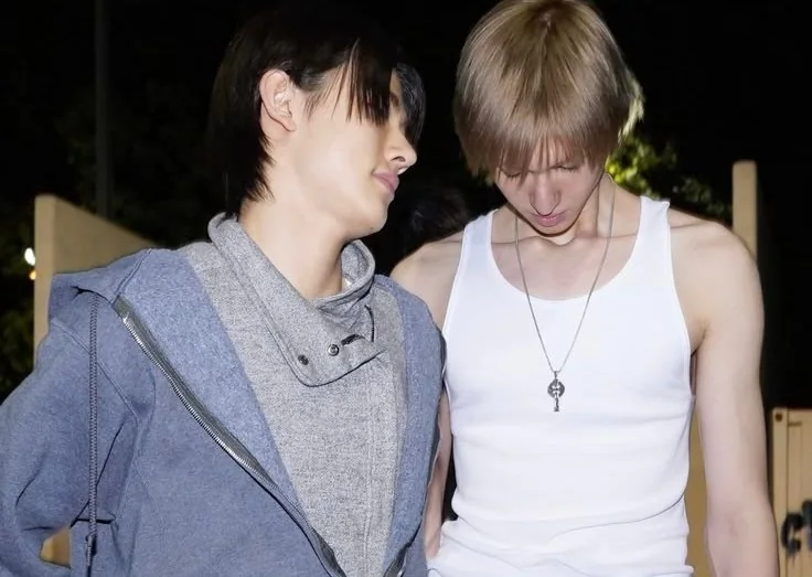A photo together outside